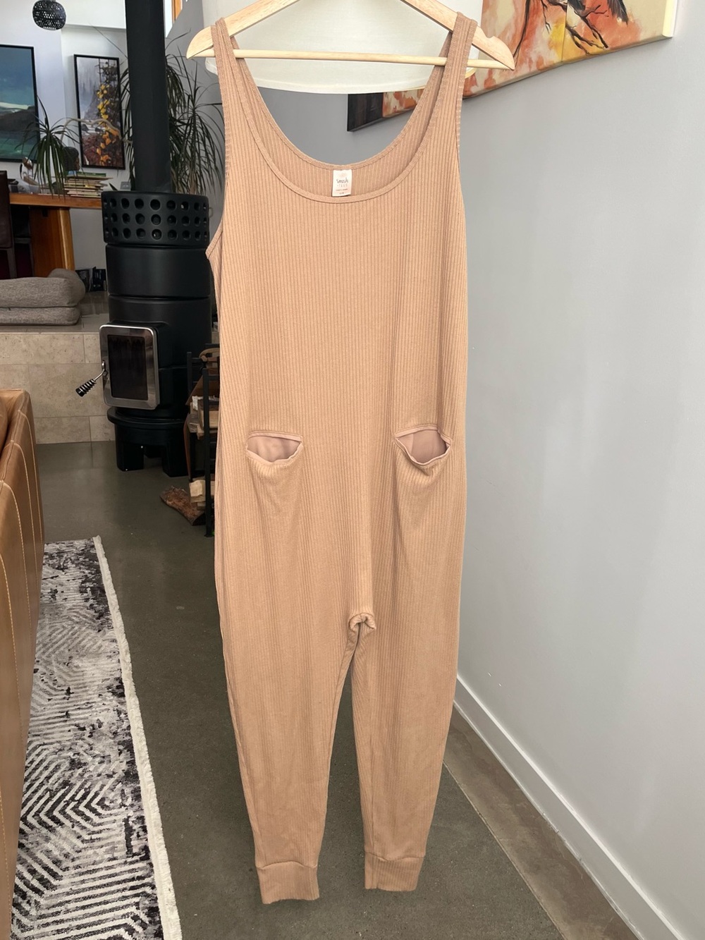 Smash + Tess Ribbed Sleeveless Romper
